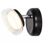 Rábalux 71272 Javi Beltéri lámpa Fali lámpa fekete, fehér LED 2, meleg fehér (2700-3000K), IP20