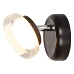 Rábalux 71272 Javi Beltéri lámpa Fali lámpa fekete, fehér LED 2, meleg fehér (2700-3000K), IP20