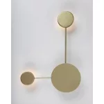 Rábalux 71274 Amadeo Beltéri lámpa, Fali lámpa, pezsgő arany-fehér LED 7, IP20