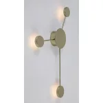 Rábalux 71275 Amadeo Beltéri lámpa, Mennyezeti lámpa, pezsgő arany-fehér LED 10, IP20