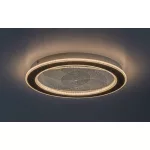 Rábalux 71281 Efrael Beltéri lámpa, Mennyezeti lámpa, arany-átlátszó LED 24, IP20