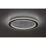 Rábalux 71281 Efrael Beltéri lámpa, Mennyezeti lámpa, arany-átlátszó LED 24, IP20