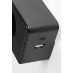Rábalux 71284 Tivro Beltéri lámpa, Fali lámpa, fekete-fehér LED 4, IP20