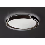 Rábalux 71292 Jindri Beltéri lámpa, Mennyezeti lámpa, fekete/ arany-fehér LED 48, IP20