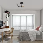 Rábalux RBL71296 Emilion Beltéri lámpa Mennyezeti lámpa fekete/ arany, fehér LED 24 IP20