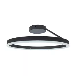   Rábalux RBL71302 Isaure Beltéri lámpa Mennyezeti lámpa fekete, fehér LED 24 IP20