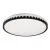 Rábalux 71304 Malin Beltéri lámpa, Mennyezeti lámpa, fekete/ szürke-fehér LED 48, IP20