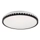 Rábalux 71304 Malin Beltéri lámpa, Mennyezeti lámpa, fekete/ szürke-fehér LED 48, IP20