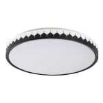 Rábalux 71304 Malin Beltéri lámpa, Mennyezeti lámpa, fekete/ szürke-fehér LED 48, IP20