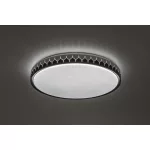 Rábalux 71304 Malin Beltéri lámpa, Mennyezeti lámpa, fekete/ szürke-fehér LED 48, IP20