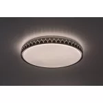 Rábalux 71304 Malin Beltéri lámpa, Mennyezeti lámpa, fekete/ szürke-fehér LED 48, IP20