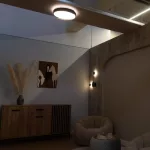 Rábalux 71305 Laleh Beltéri lámpa, Mennyezeti lámpa, fekete-fehér LED 24, IP20