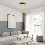 Rábalux RBL71309 Thric Beltéri lámpa Mennyezeti lámpa fekete/ arany, fehér LED 20 IP20