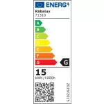 Rábalux RBL71310 Thric Beltéri lámpa Fali lámpa fekete/ arany, fehér LED 15 IP20