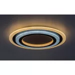 Rábalux 71314 Taneli2 Beltéri lámpa, Mennyezeti lámpa, fekete/ arany-fehér LED 56, IP20
