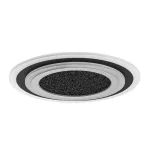 Rábalux 71316 Taneli2 Beltéri lámpa, Mennyezeti lámpa, fekete/ króm-fehér LED 56, IP20