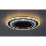 Rábalux 71316 Taneli2 Beltéri lámpa, Mennyezeti lámpa, fekete/ króm-fehér LED 56, IP20