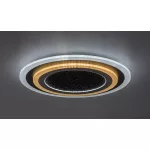 Rábalux 71316 Taneli2 Beltéri lámpa, Mennyezeti lámpa, fekete/ króm-fehér LED 56, IP20
