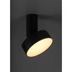 Rábalux 71322 Ovidia Beltéri lámpa, Ráépíthető és Beépíthető lámpa, fekete-fehér LED 16, IP20