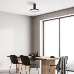 Rábalux 71323 Ovidia Beltéri lámpa, Ráépíthető és Beépíthető lámpa, fekete-fehér LED 20, IP20