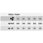 Rábalux 71330 Dalfon2 Beltéri lámpa, Mennyezeti lámpa, fekete-fehér LED 48, IP20