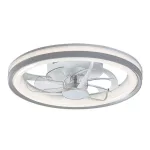 Rábalux 71335 Fanricius Beltéri lámpa, Mennyezeti lámpa, ezüst-fehér LED 40, IP20