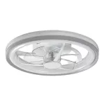 Rábalux 71335 Fanricius Beltéri lámpa, Mennyezeti lámpa, ezüst-fehér LED 40, IP20
