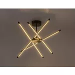 Rábalux 71338 Henli2 Beltéri lámpa, Mennyezeti lámpa, fekete-fehér LED 40, IP20
