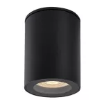 Rábalux 71342 Koven Beltéri lámpa, Ráépíthető és Beépíthető lámpa, fekete-fekete GU10GU10 1x MAX 35, IP44