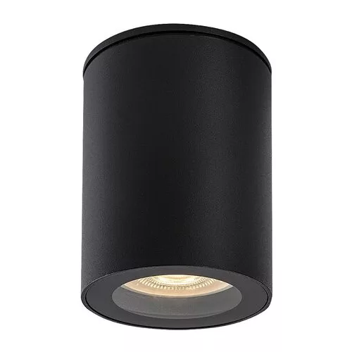Rábalux 71342 Koven Beltéri lámpa, Ráépíthető és Beépíthető lámpa, fekete-fekete GU10GU10 1x MAX 35, IP44