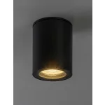 Rábalux 71342 Koven Beltéri lámpa, Ráépíthető és Beépíthető lámpa, fekete-fekete GU10GU10 1x MAX 35, IP44