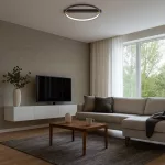 Rábalux 71344 Beliza Beltéri lámpa, Mennyezeti lámpa, fekete-fehér LED 45, IP20