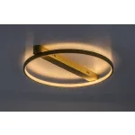Rábalux 71347 Beliza Beltéri lámpa, Mennyezeti lámpa, arany-fehér LED 45, IP20