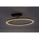 Rábalux 71351 Renara Beltéri lámpa, Mennyezeti lámpa, fekete/ arany-fehér LED 24, IP20