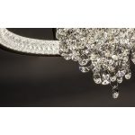 Rábalux 71352 Maribell Beltéri lámpa, Mennyezeti lámpa, fekete-átlátszó LED 20, IP20