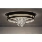 Rábalux 71353 Maribell Beltéri lámpa, Mennyezeti lámpa, fekete-átlátszó LED 30, IP20