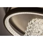 Rábalux 71353 Maribell Beltéri lámpa, Mennyezeti lámpa, fekete-átlátszó LED 30, IP20