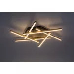 Rábalux 71365 Severine Beltéri lámpa, Mennyezeti lámpa, fekete/ arany-fehér LED 40, IP20