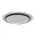 Rábalux 71366 Niloo Beltéri lámpa, Mennyezeti lámpa, fekete-fehér LED 40, IP20