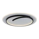 Rábalux 71366 Niloo Beltéri lámpa, Mennyezeti lámpa, fekete-fehér LED 40, IP20