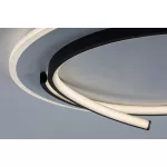 Rábalux 71366 Niloo Beltéri lámpa, Mennyezeti lámpa, fekete-fehér LED 40, IP20