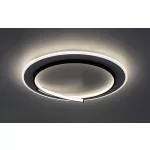 Rábalux 71366 Niloo Beltéri lámpa, Mennyezeti lámpa, fekete-fehér LED 40, IP20