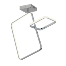   Rábalux 71367 Malwen Beltéri lámpa, Mennyezeti lámpa, króm-fehér LED 36, IP20