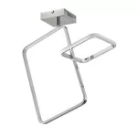 Rábalux 71367 Malwen Beltéri lámpa, Mennyezeti lámpa, króm-fehér LED 36, IP20