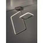 Rábalux 71367 Malwen Beltéri lámpa, Mennyezeti lámpa, króm-fehér LED 36, IP20