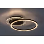 Rábalux 71368 Kerstin Beltéri lámpa, Mennyezeti lámpa, fekete-fehér LED 24, IP20