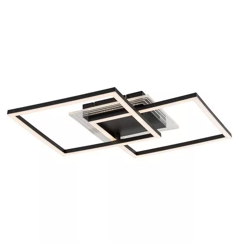 Rábalux 71372 Ottavia Beltéri lámpa, Mennyezeti lámpa, fekete-fehér LED 28, IP20