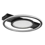 Rábalux 71377 Aranis Beltéri lámpa, Mennyezeti lámpa, fekete-fehér LED 50, IP20