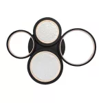 Rábalux 71378 Aranis Beltéri lámpa, Mennyezeti lámpa, fekete-fehér LED 40, IP20