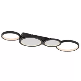   Rábalux 71379 Aranis Beltéri lámpa, Mennyezeti lámpa, fekete-fehér LED 40, IP20